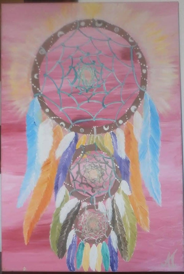 Peinture sur toile Naissance