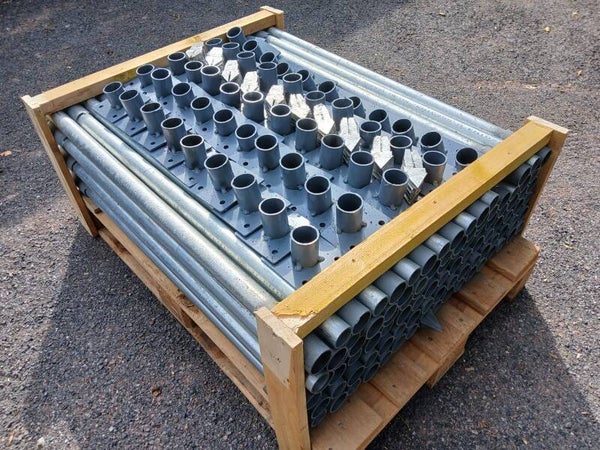 1 Euro palette - 100 rallonges - 50 platines fixes - 50 pointes perdues + livraison incluse