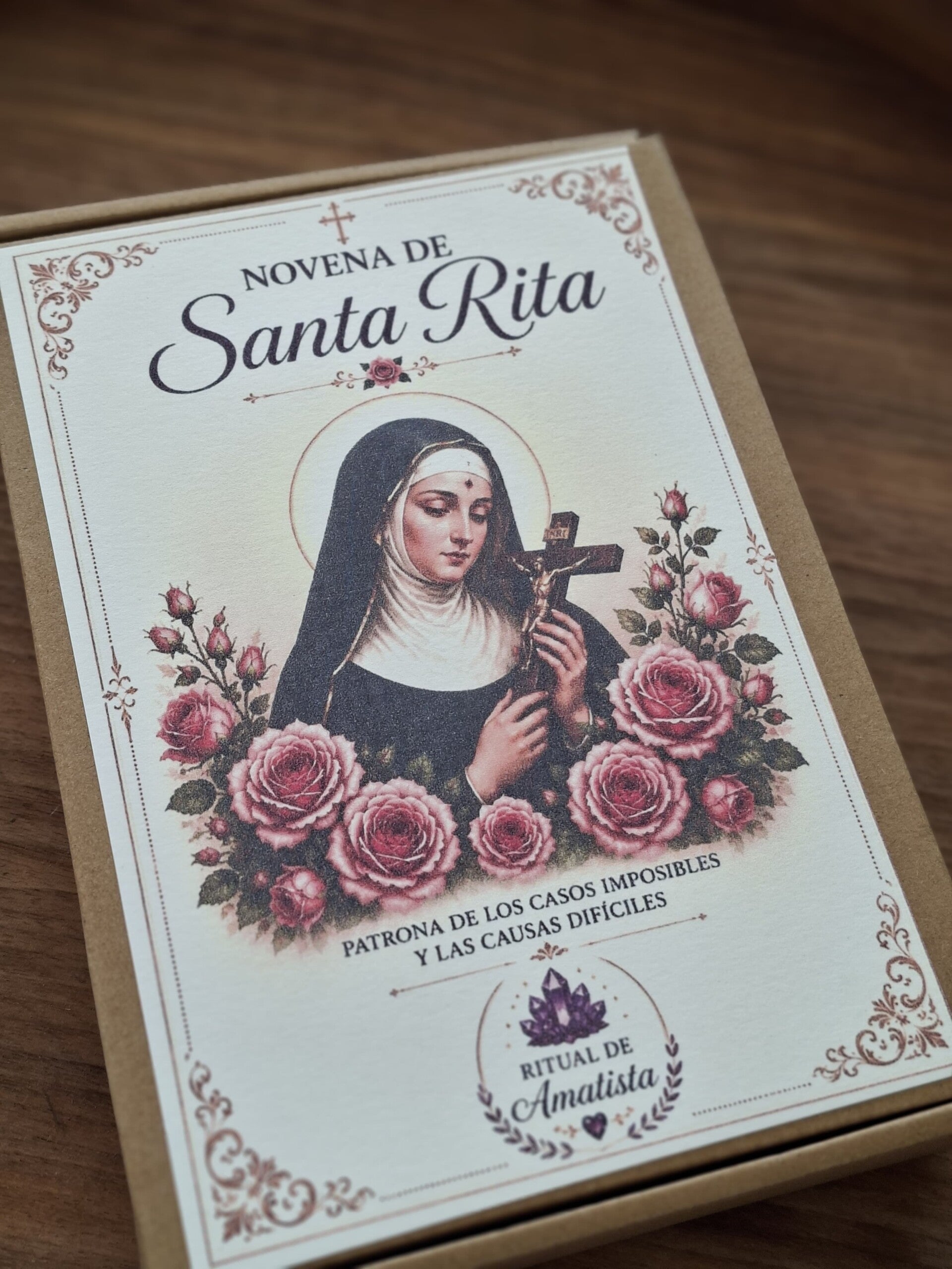Novena de Santa Rita, Patrona de casos imposibles y causas difíciles
