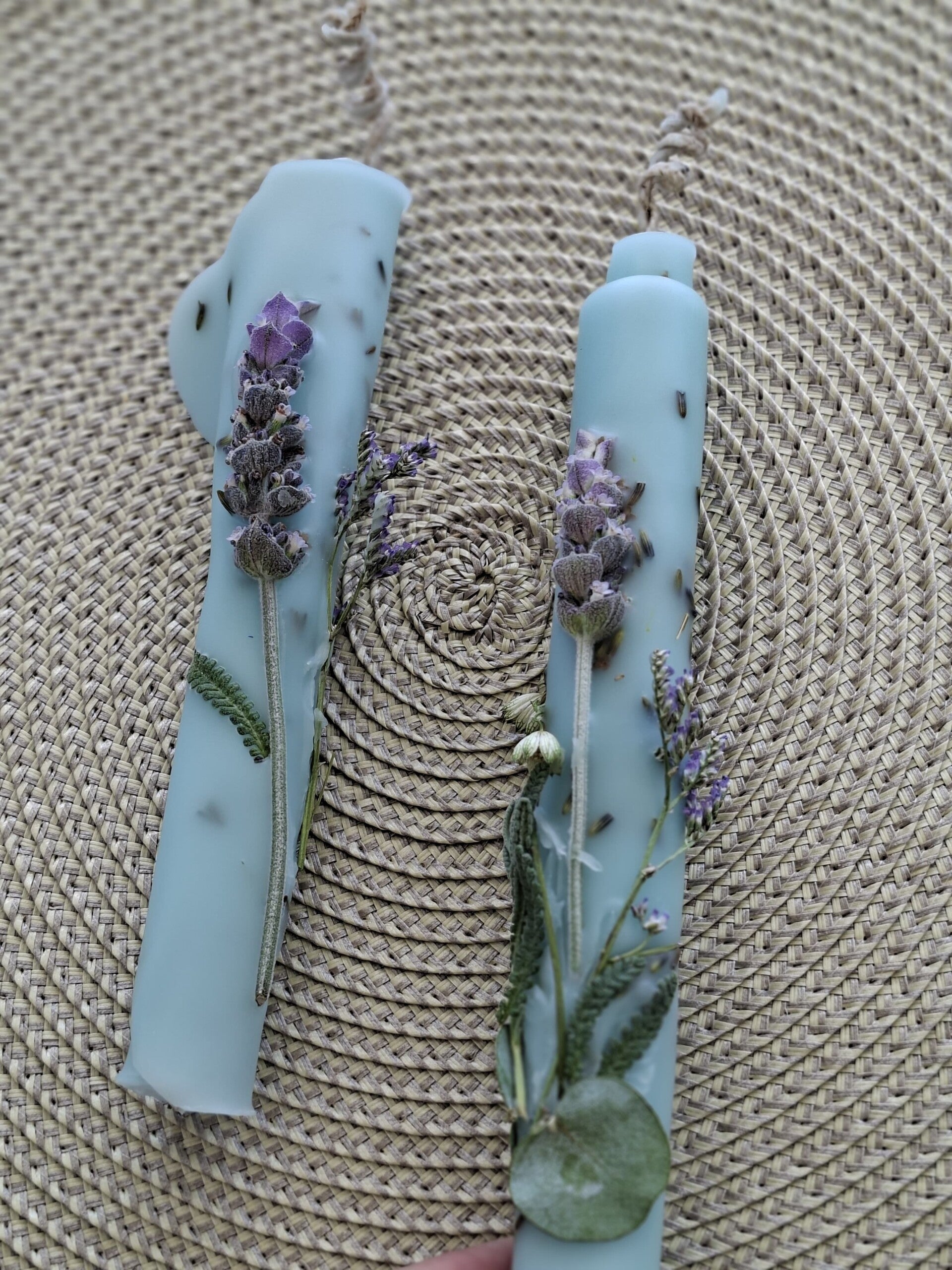 Vela Lavanda XL, Relajarse
