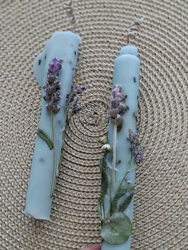 Vela Lavanda XL, Relajarse