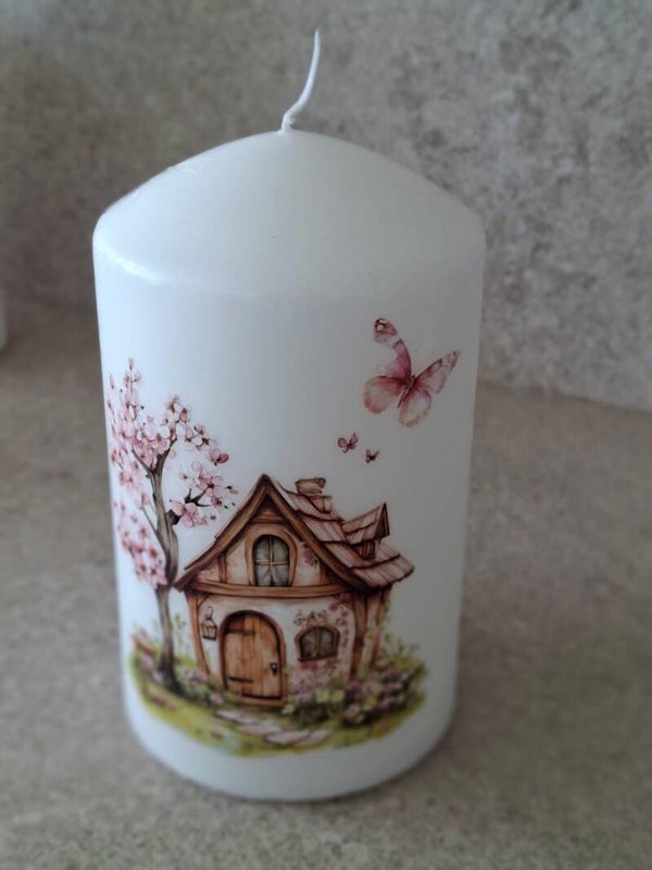 Vela Casa Hada Elfo- Colección Hadas Elfo
