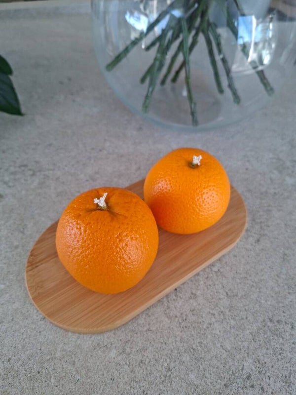 Vela Naranja Mediana