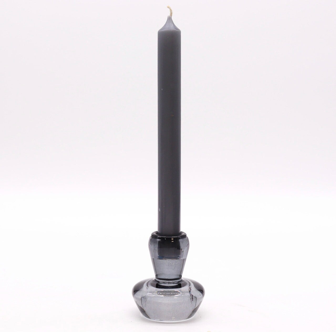 Portavelas Reversible para Velas de cena / Velas de té - Gris