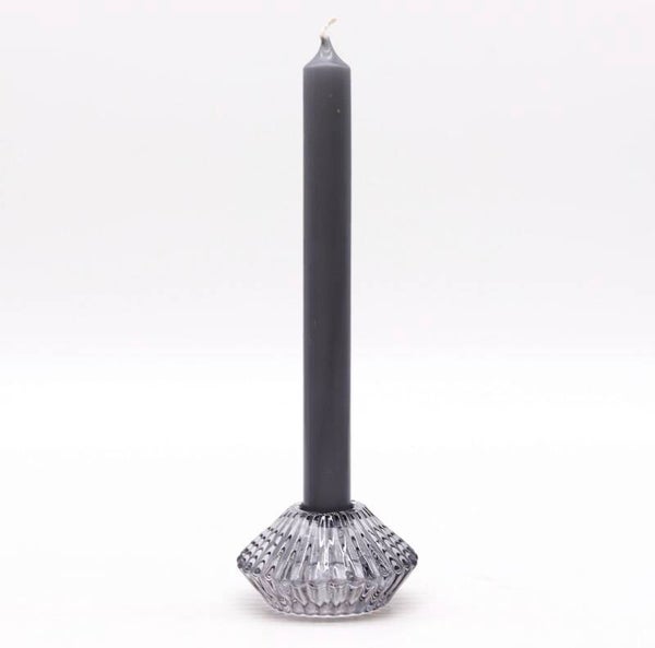 Soporte Reversible para Velas de cena / Velas de té - Gris