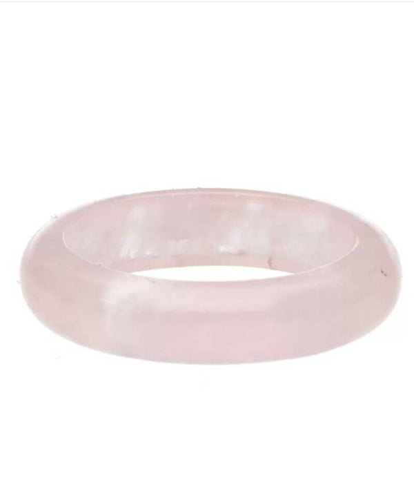 Anillo cuarzo rosa