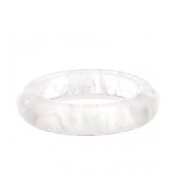 Anillo cuarzo blanco