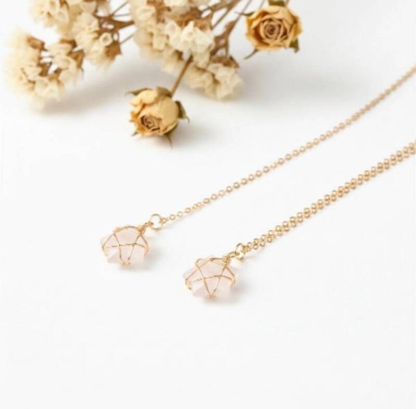 Collar Cuarzo Cristal Estrella