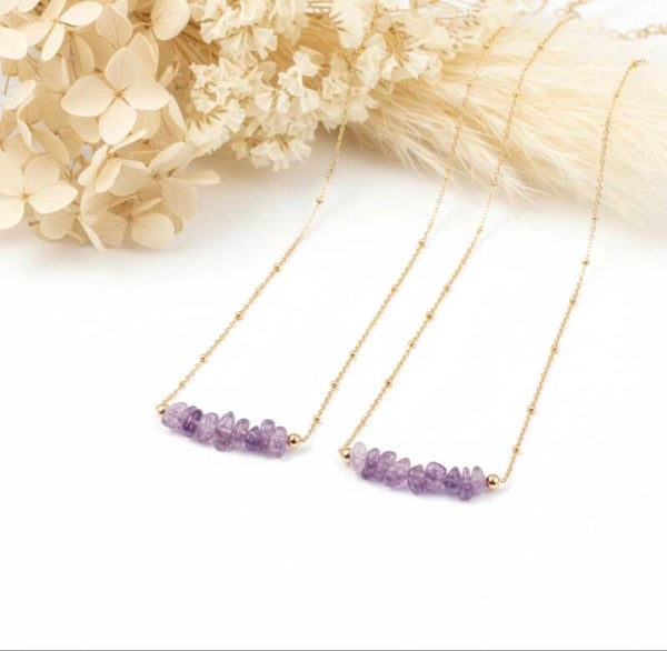 Collar Piedra Amatista