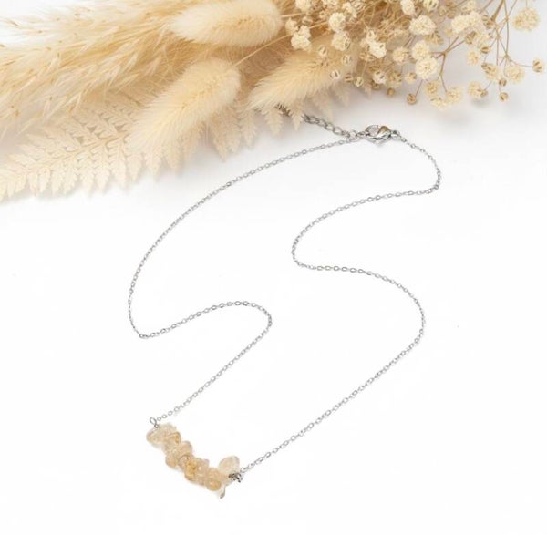 Collar Piedra Citrino