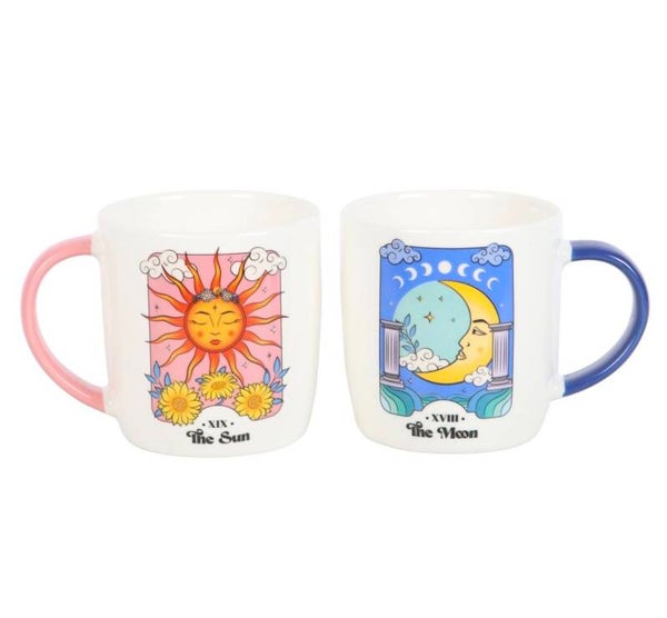 JUEGO DE TAZAS «SOL Y LUNA»  ÉXITO
