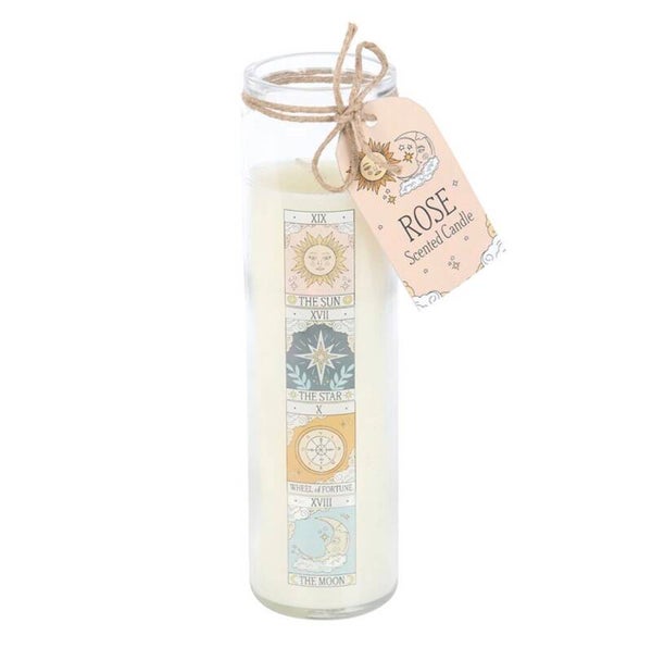VELA EN TUBO «VINTAGE TAROT ROSE»
