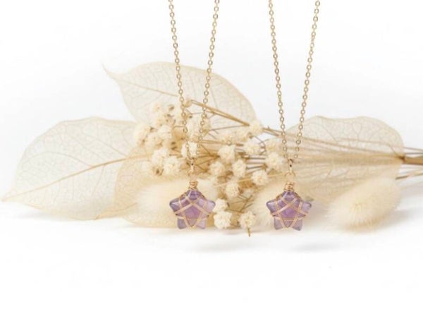 Collar de amatista