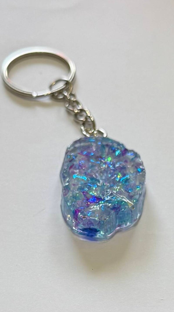 Resin keyring