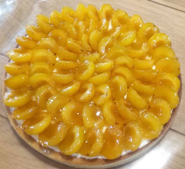 Tarte aux mirabelles citron vert