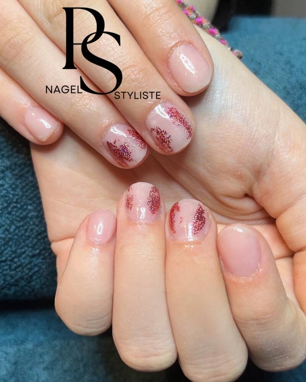 nieuwe set acryl kort nagelbed