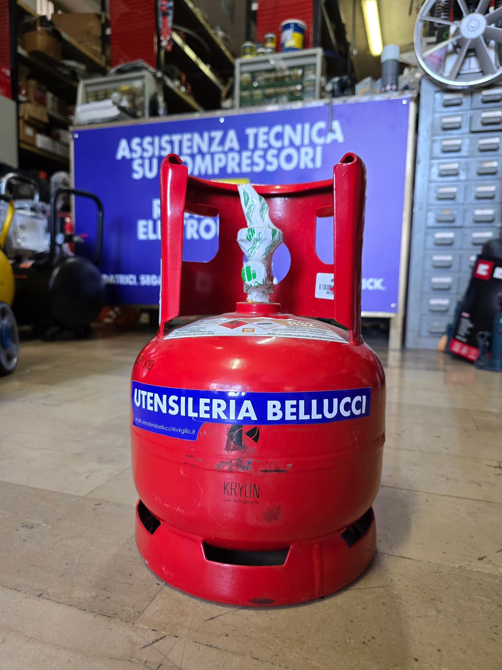 Gas refrigerante R 32 da 5kg