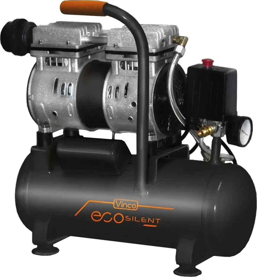Compressore VINCO 6LT Silenziato Oil-Free