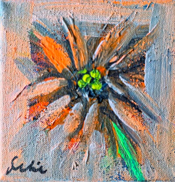Schilderij van een bloem (IV)