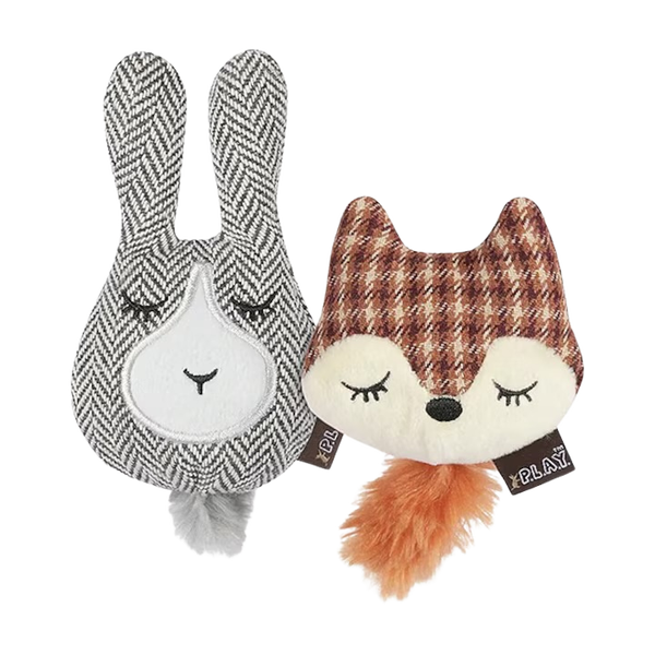 P.L.A.Y. Feline Frenzy Forest Friends – Fox & Bunny