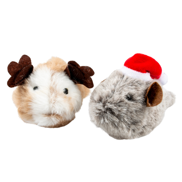 Xmas Fluffy kerstmuizen