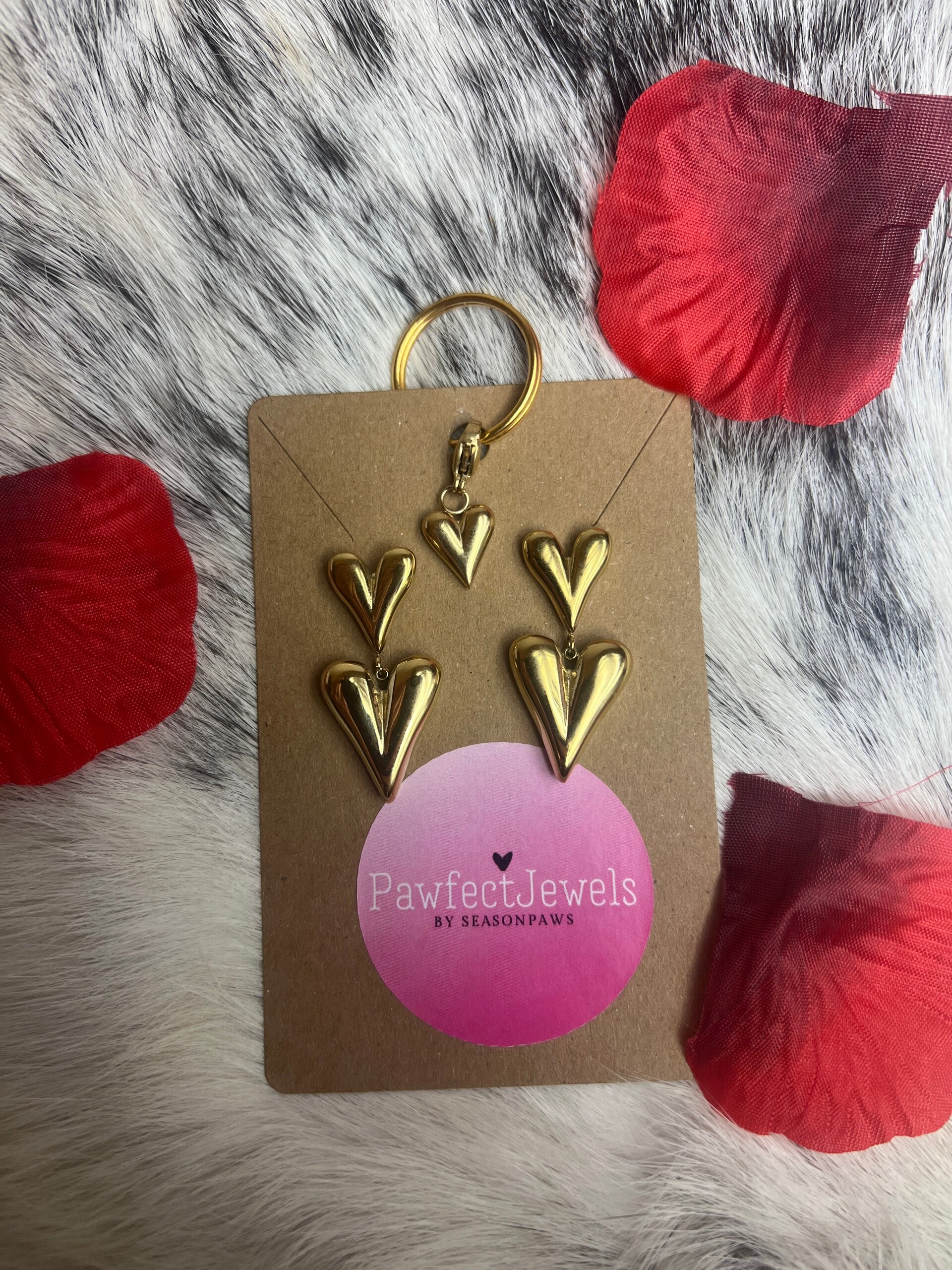 Valentijns matchie sieraden set