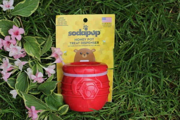Sodapup honey pot large