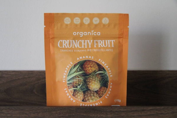 Organica crunchy fruit - Pineapple