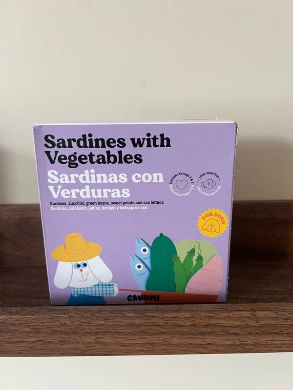 Canumi - Sardines with vegetables