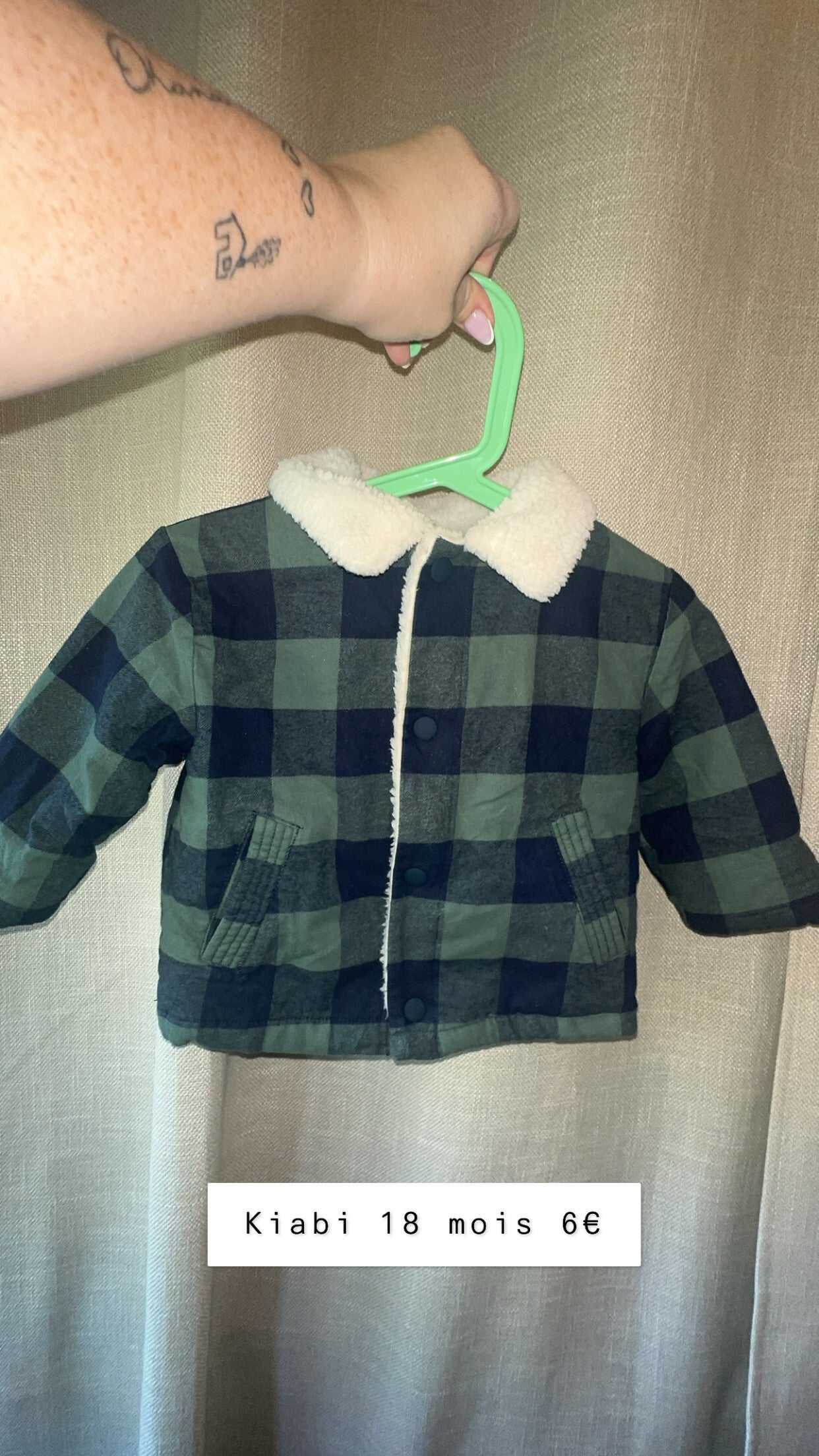 Manteau Kiabi garçon