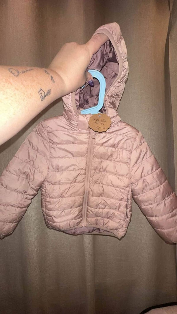 Manteau rose H&M