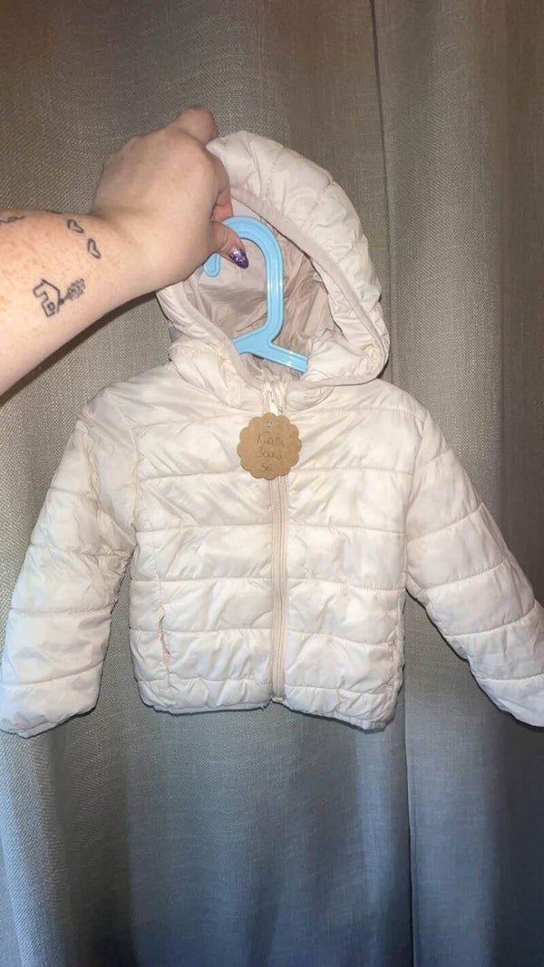 Veste Kiabi rose pale