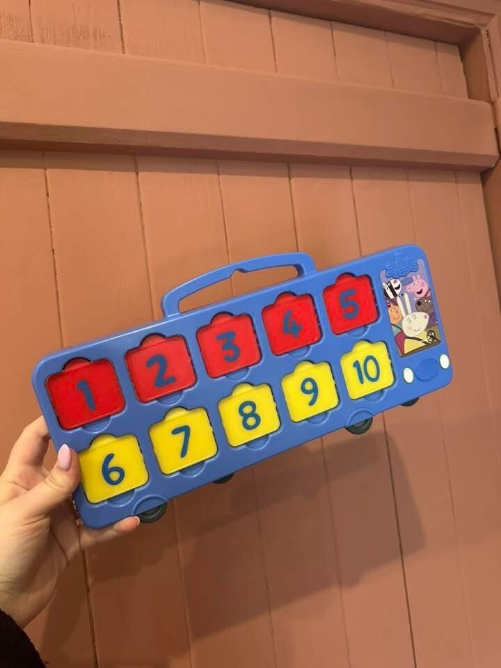Le train des chiffres Peppa Pig