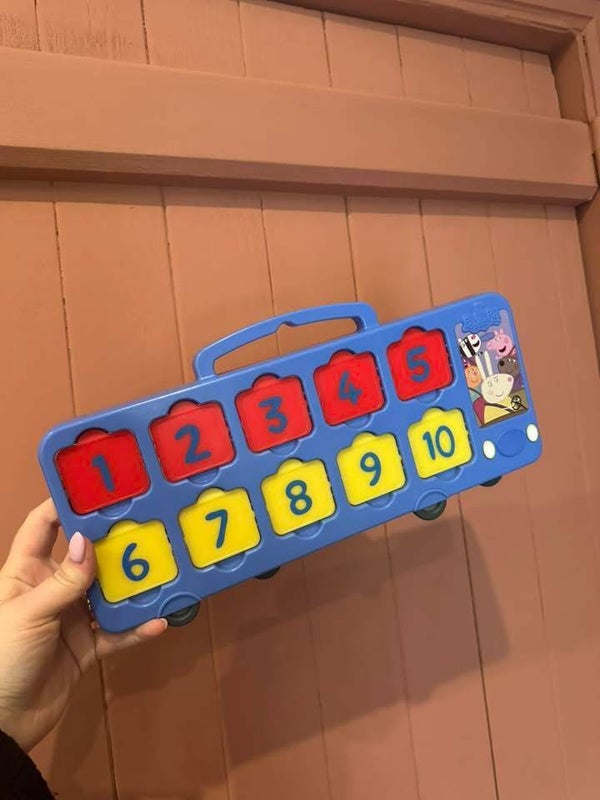 Le train des chiffres Peppa Pig