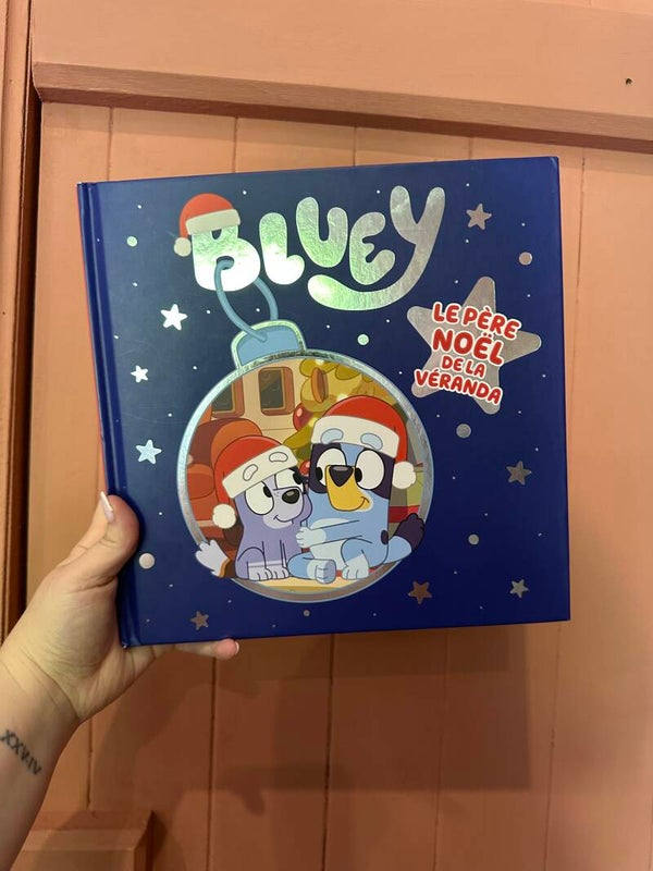Livre Bluey "Le Père Noël de la véranda"