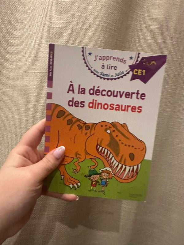 J'apprends à lire - à la découverte des dinosaures 🦖