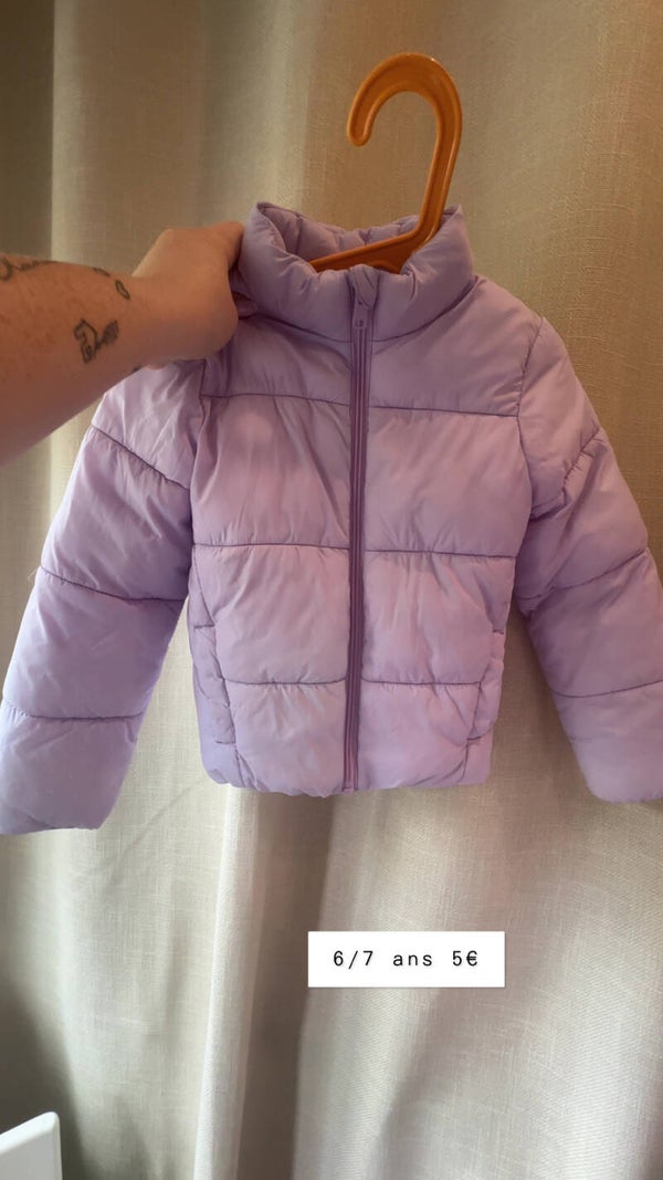 Manteau Lila fille