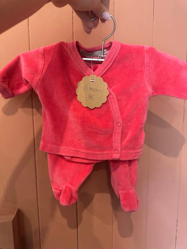Pyjama 2 pièces 0 mois