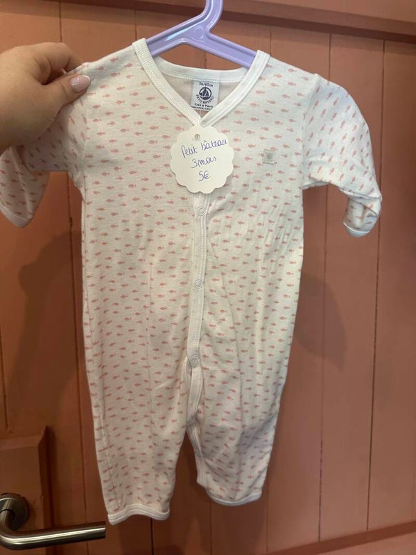 Pyjama léger petit bateau 3 mois