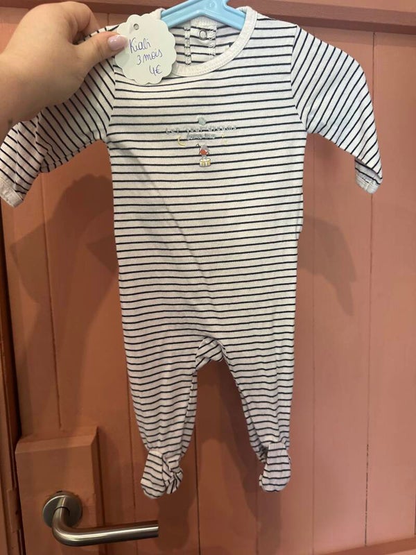 Pyjama Kiabi léger 3 mois