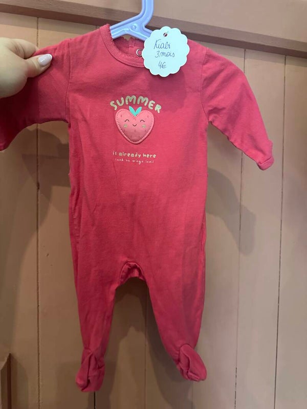 Pyjama léger Kiabi 3 mois
