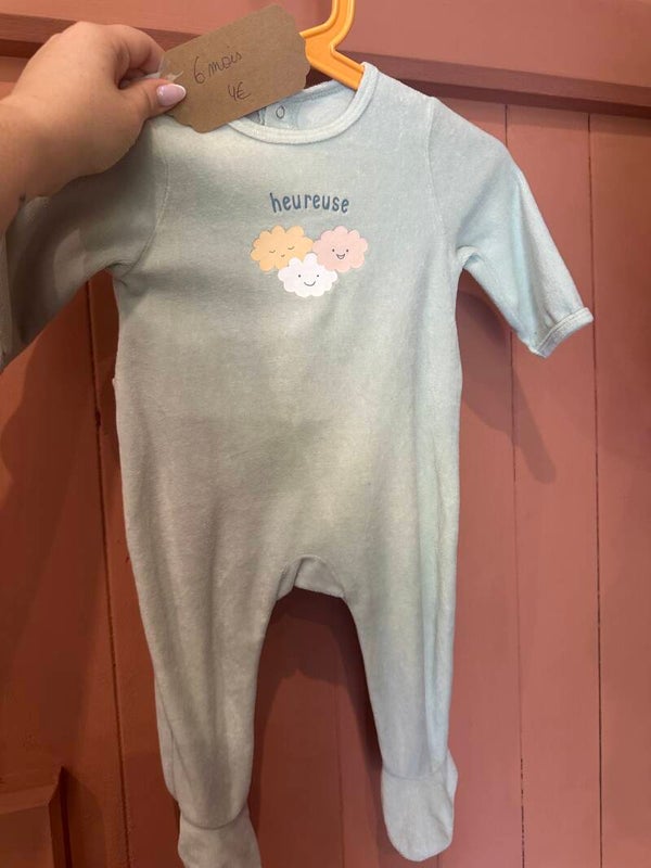 Pyjama velours 6 mois