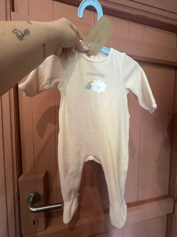 Pyjama velours 6 mois