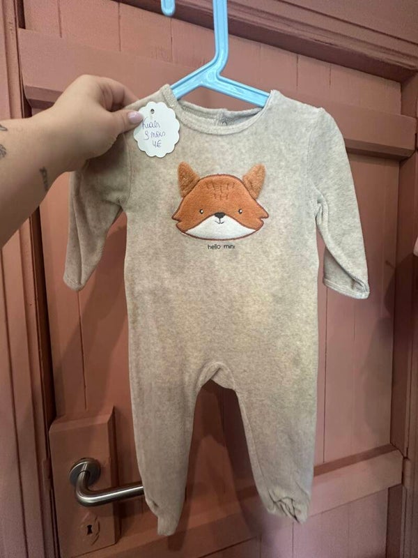 Pyjama velours Kiabi 9 mois