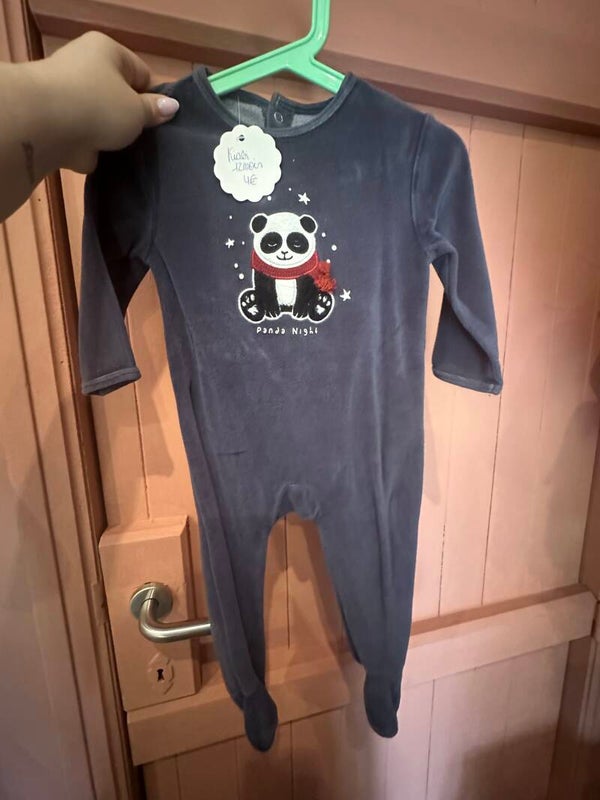 Pyjama velours Kiabi 12 mois