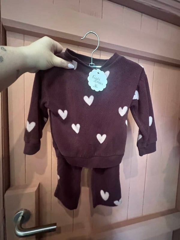 Pyjama 2 pièces polaire Kiabi 18 mois