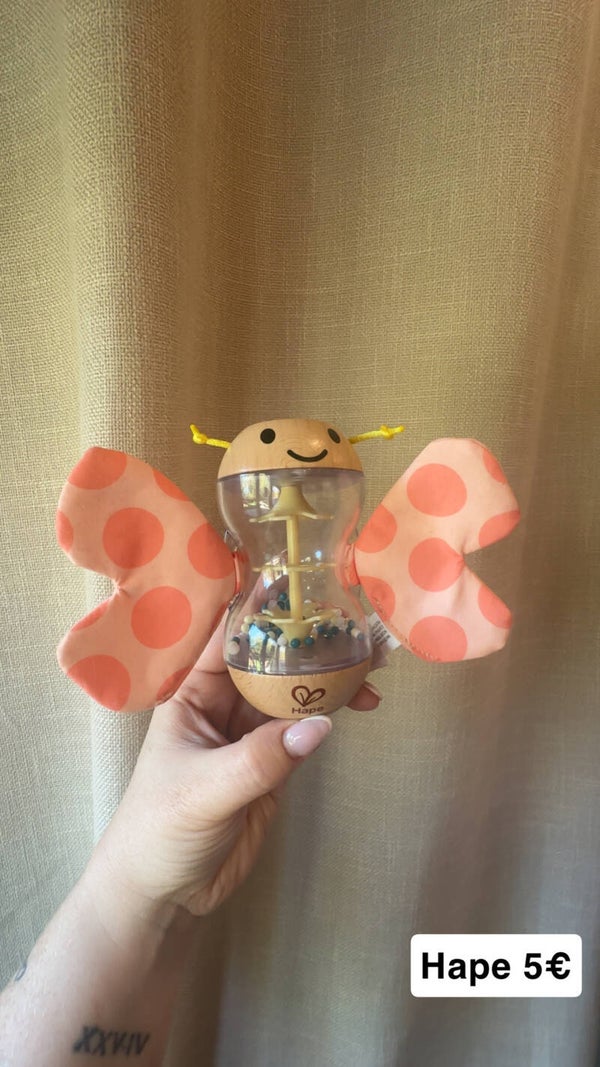 Hochet papillon