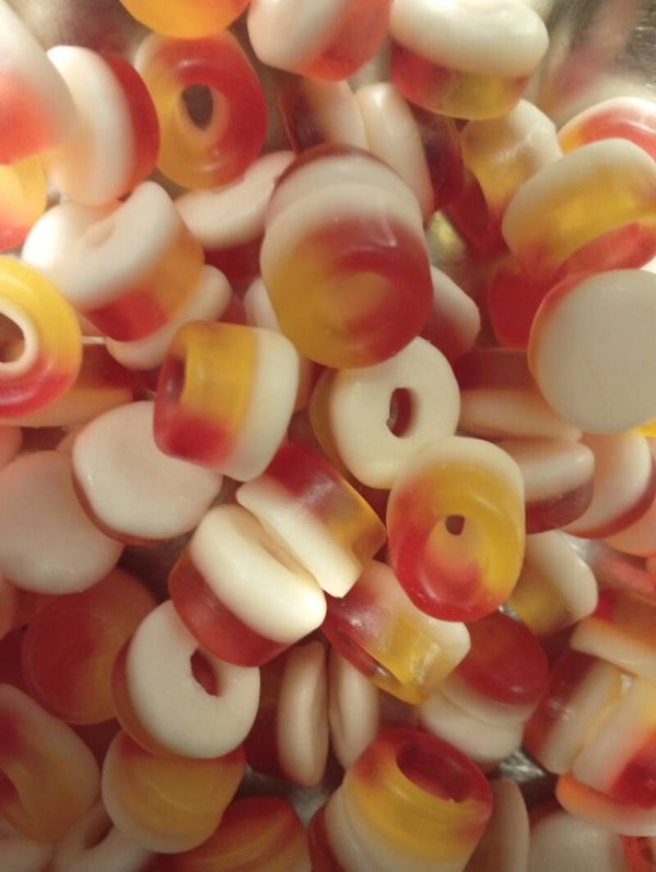Mini anneaux pêche 🍑