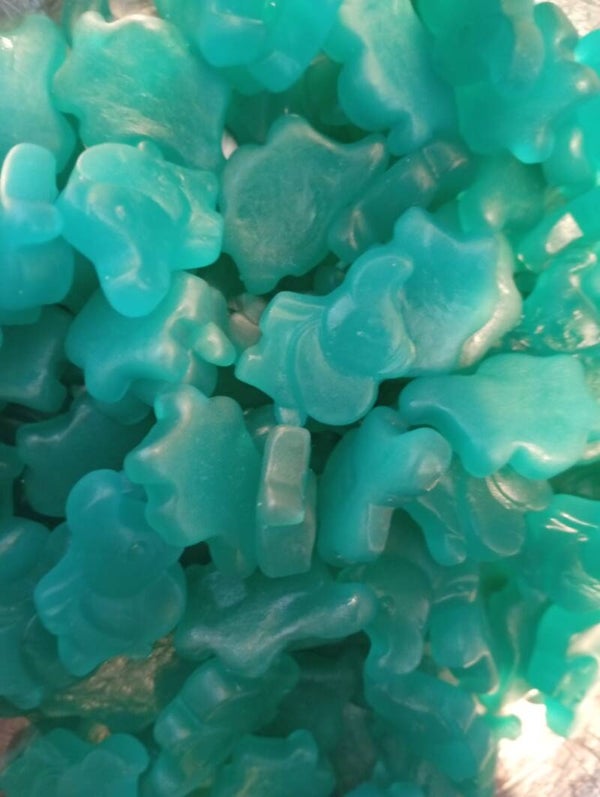 Éléphant bleue lisse