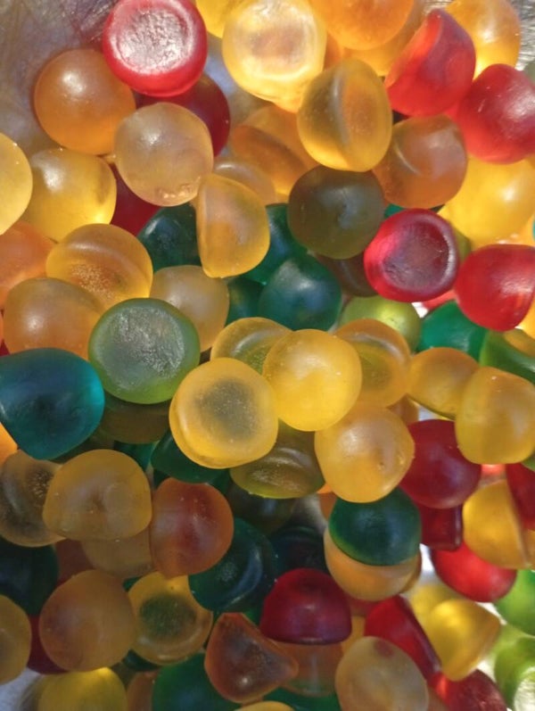 Gomme lisse multicolore